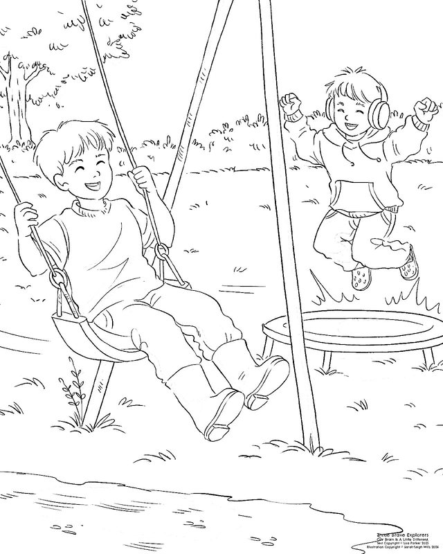Colouring page