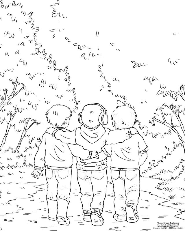 Colouring page